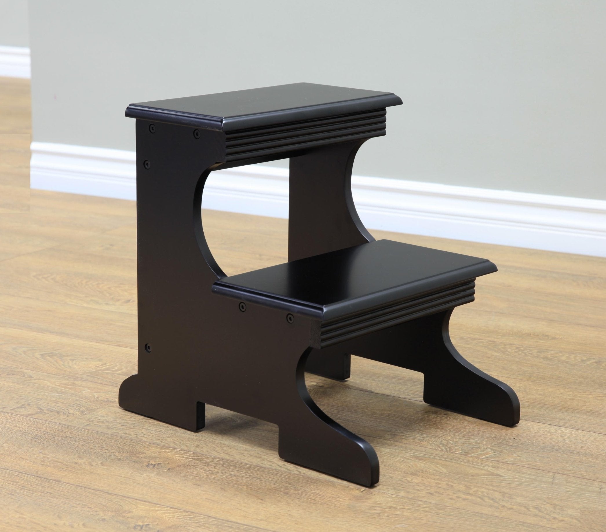 Frenchi Home Furnishing Step Stool, Black